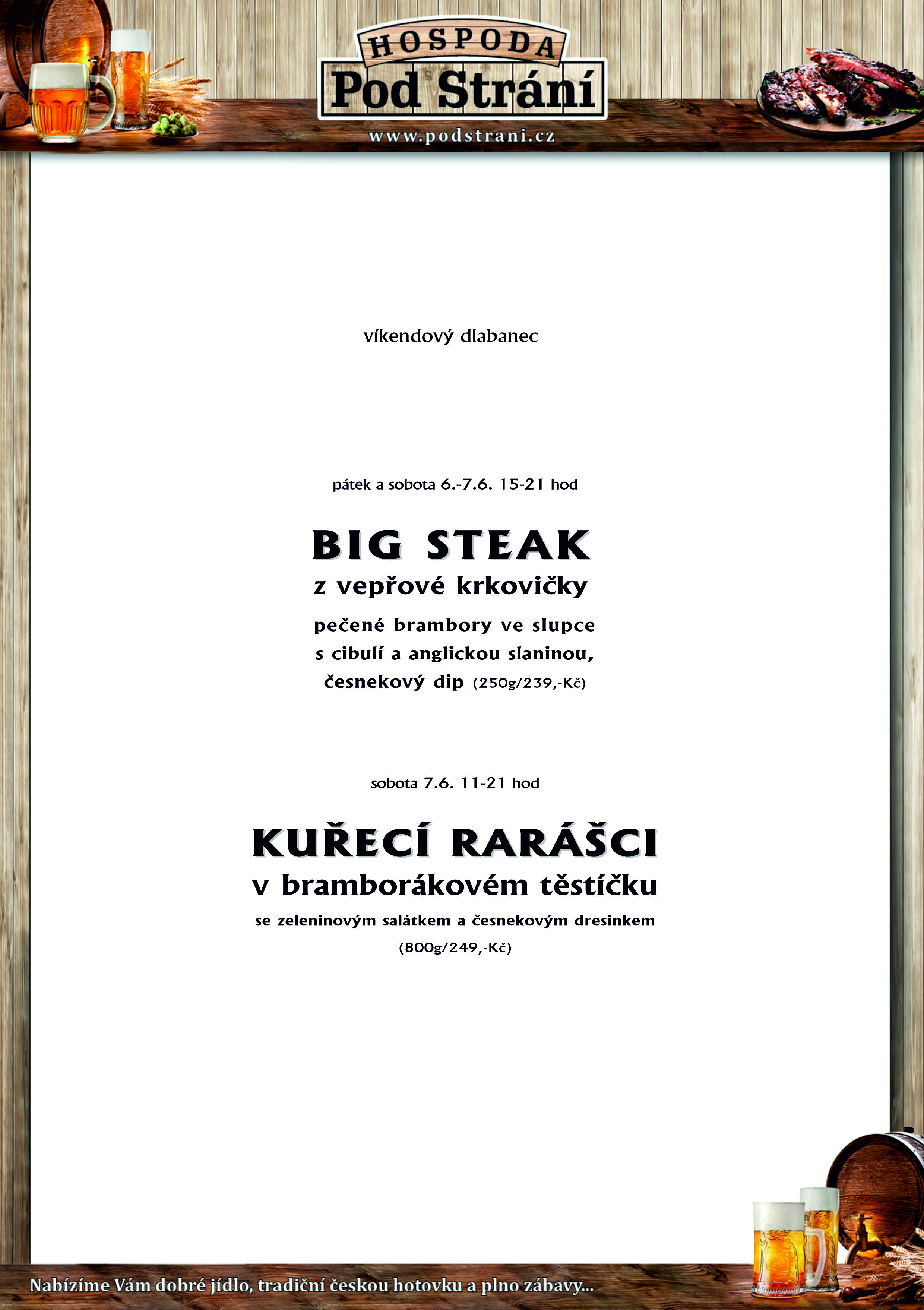 Dlabanec na tento víkend